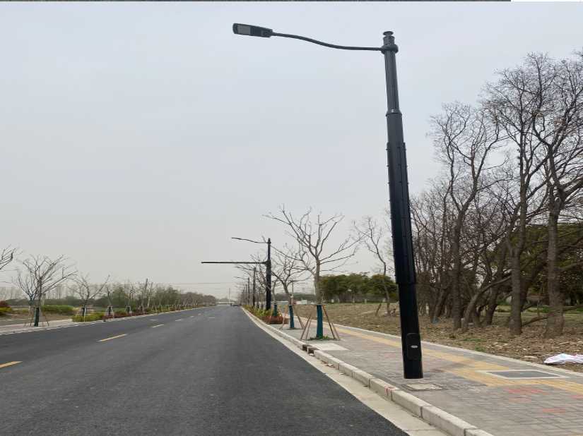 绥德县上海综合杆 太阳能路灯工程