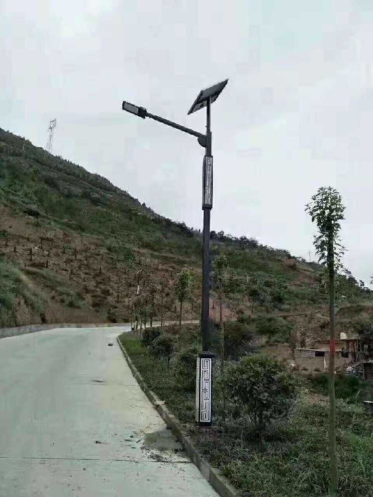 绥德县仿古太阳能路灯